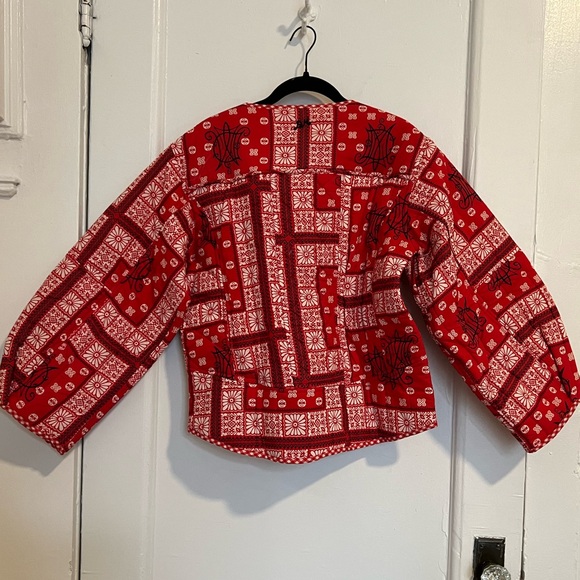 NWT Damson Madder - Macy Reversible Cotton Quilted Jacket - Picture 9 of 12